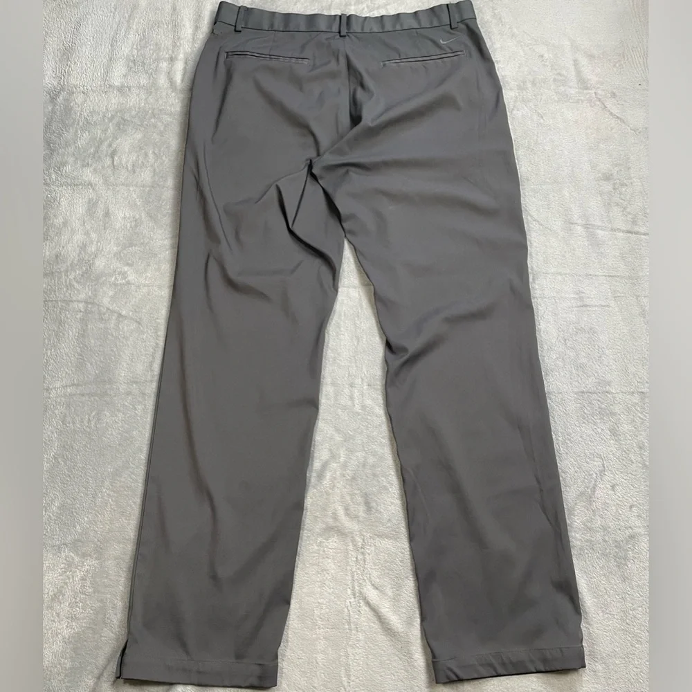 Nike Golf Pants 34x32 (36x32) Mens‎ Victory Performance Dark Gray Flat Front